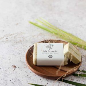 Xà phòng bạc hà chanh sả